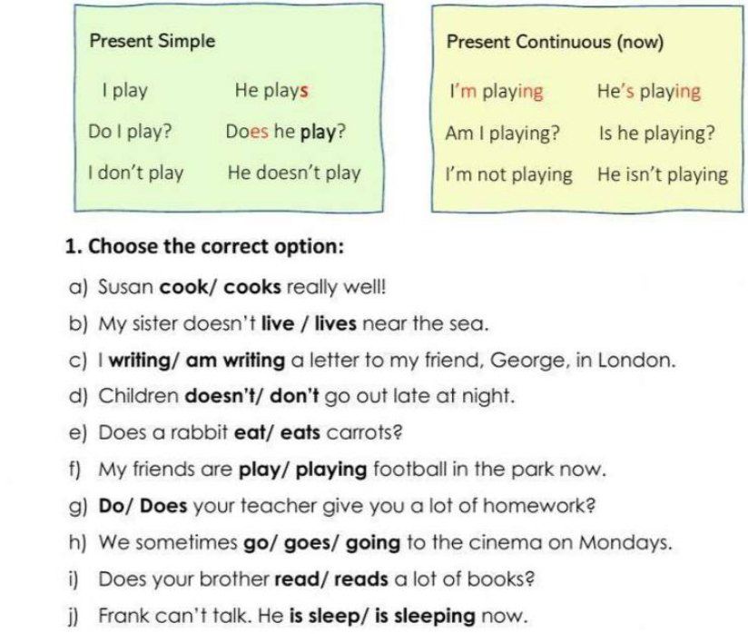 Фото задания: Complete the exercise by choosing the correct options, and provide explanations for each choice.