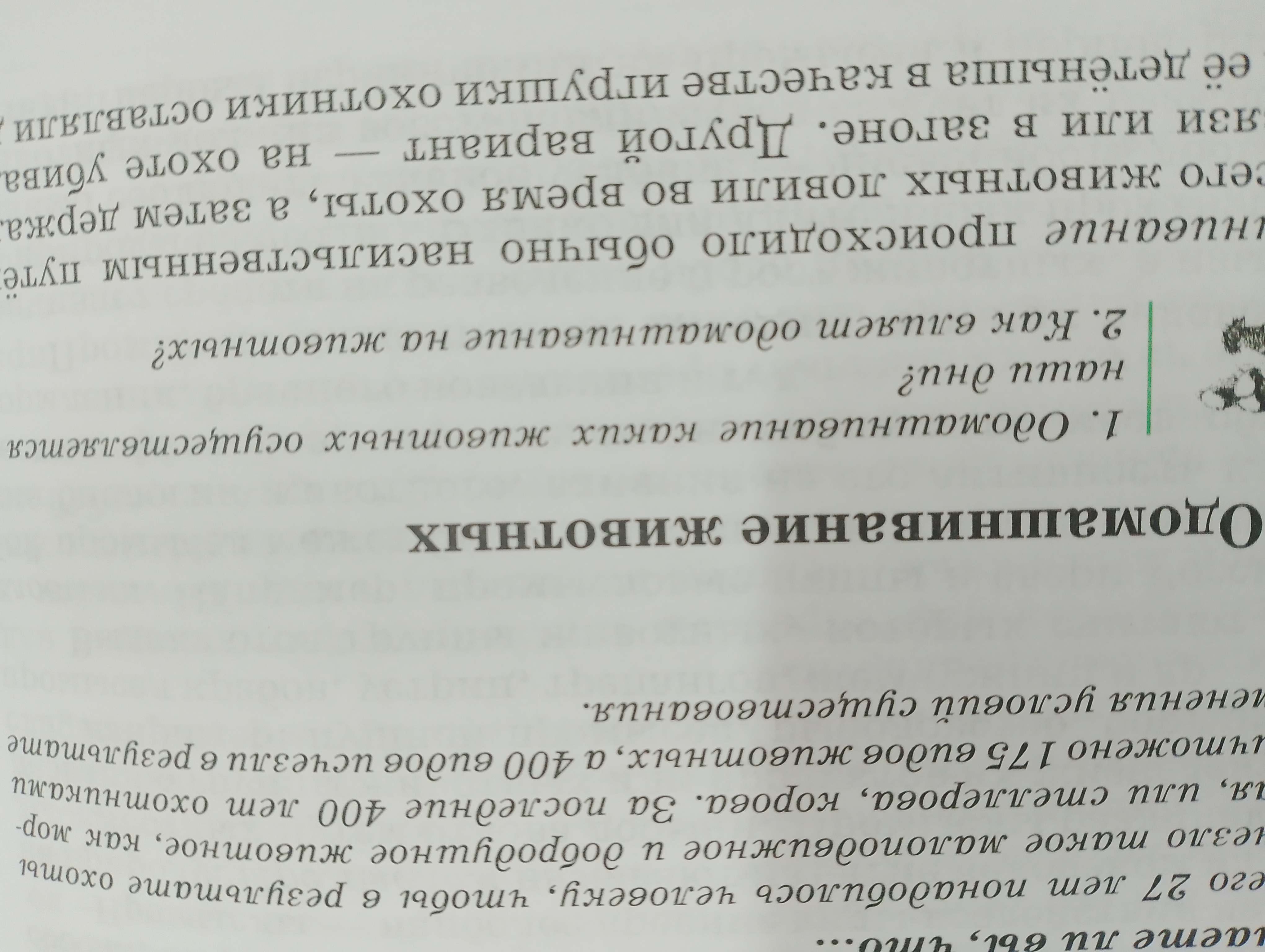 Фото задания: 2. Как влияет одомашнивание на животных?