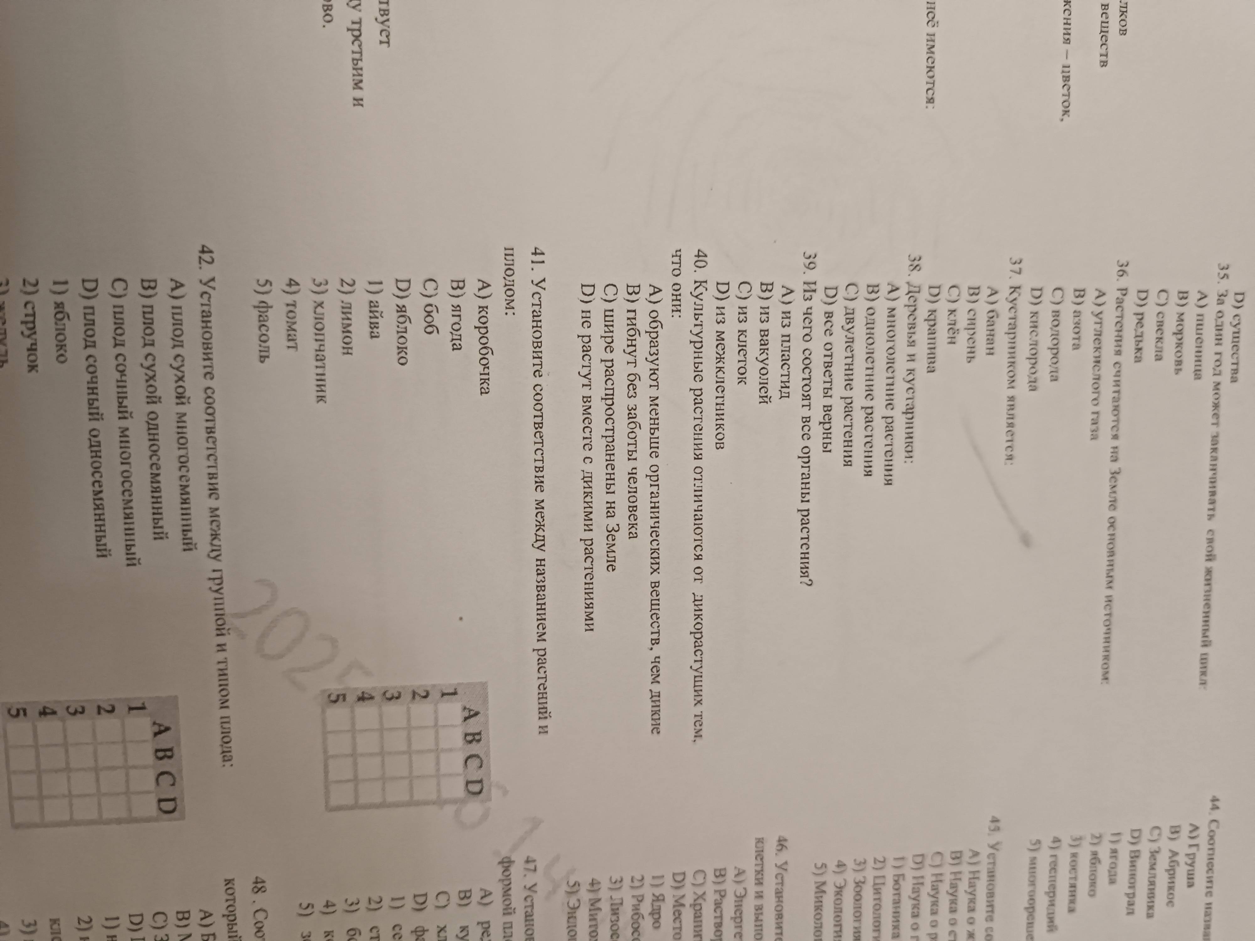 Фото задания: 39. Из чего состоят все органы растения?