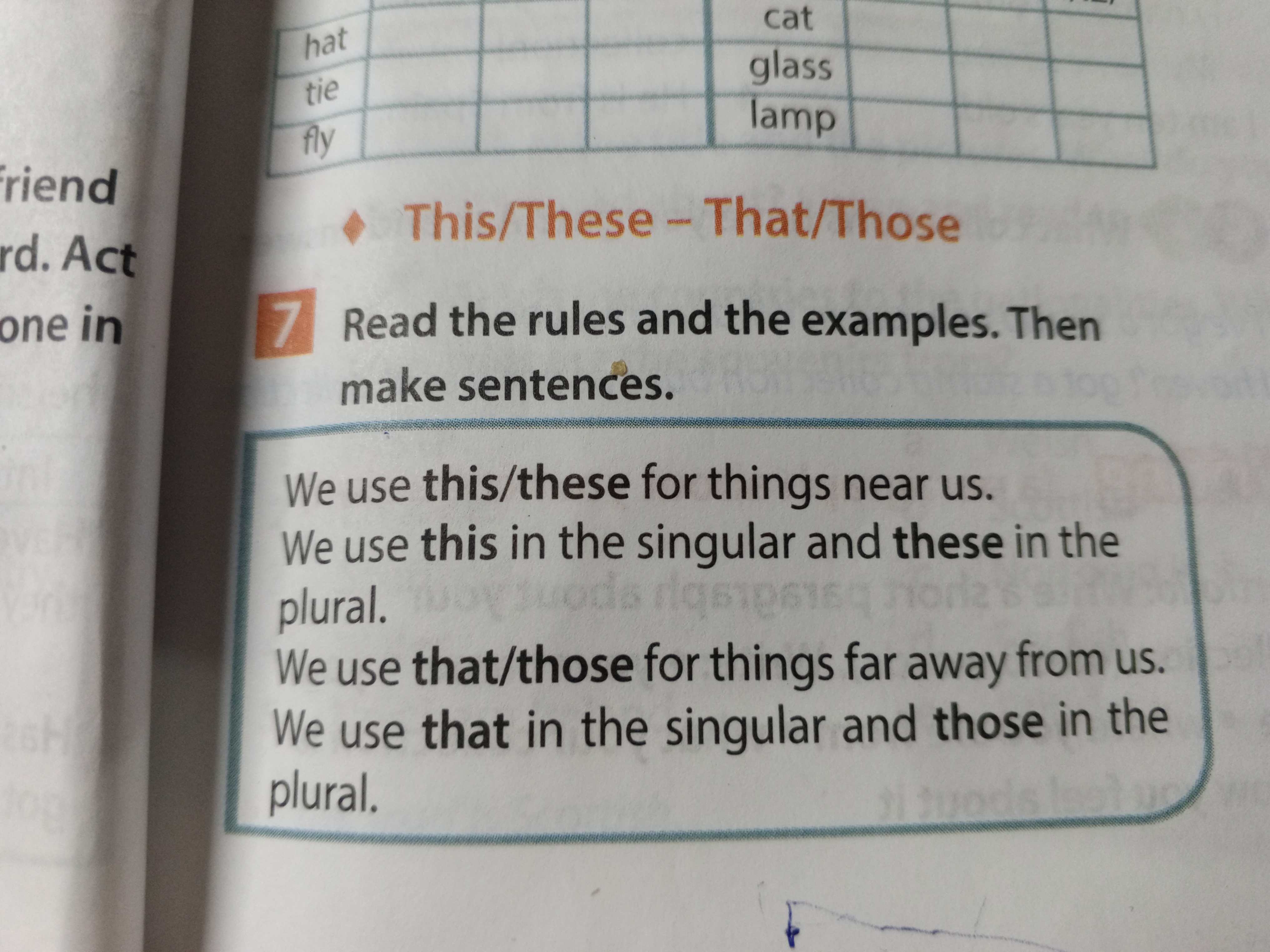 Фото задания: 7 Read the rules and the examples. Then make sentences.