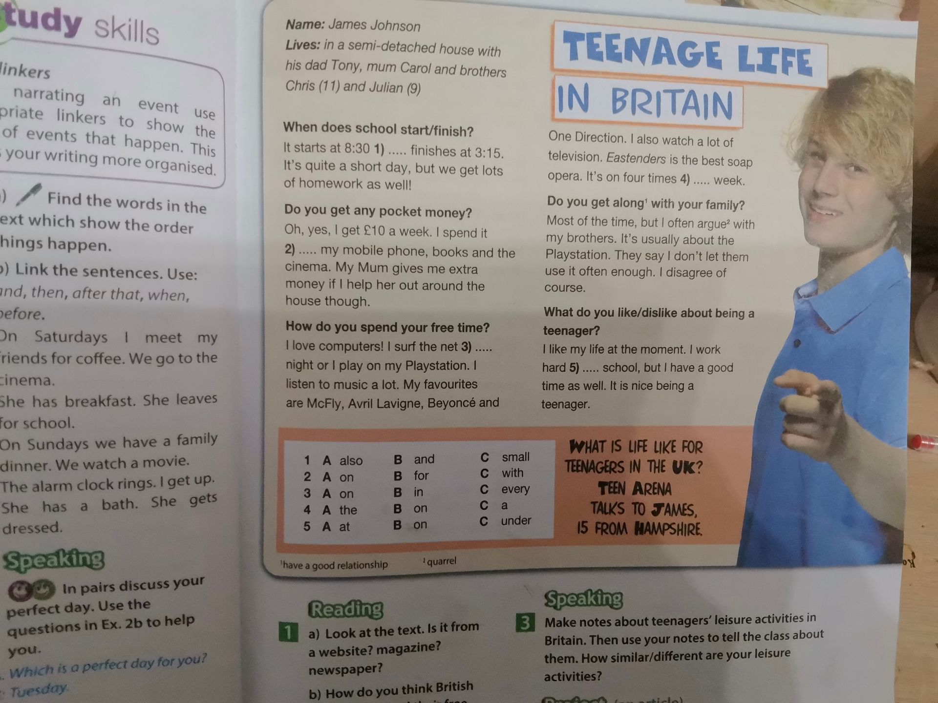 Фото задания: 1 a) Look at the text. Is it from a website? magazine? newspaper?