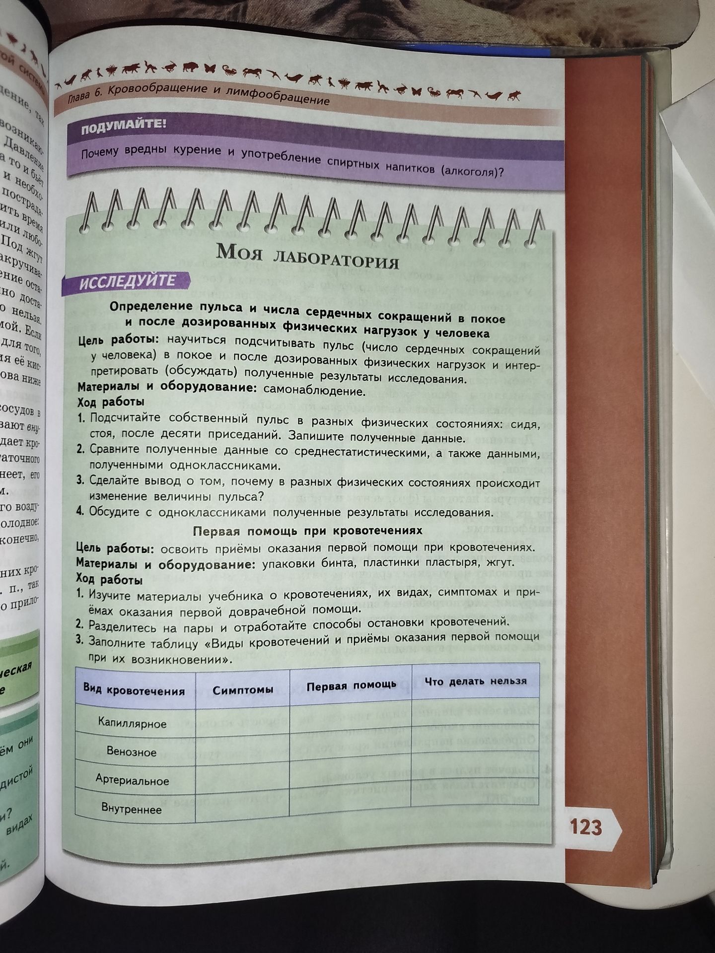 Фото задания: Почему вредны курение и употребление спиртных напитков (алкоголя)?