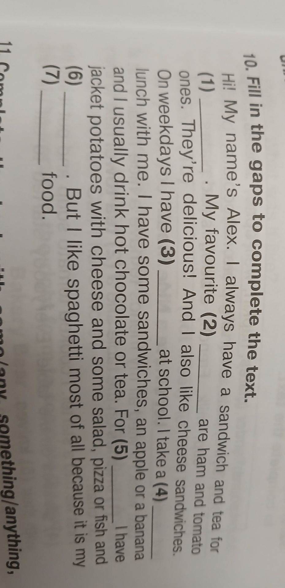 Фото задания: Fill in the gaps to complete the text.