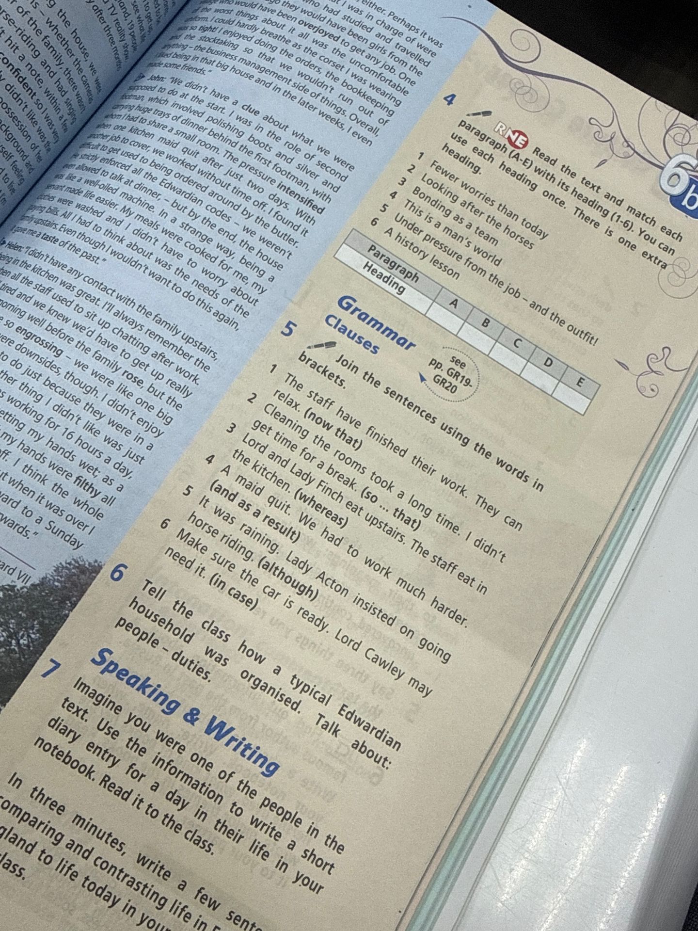 Фото задания: Join the sentences using the words in brackets.