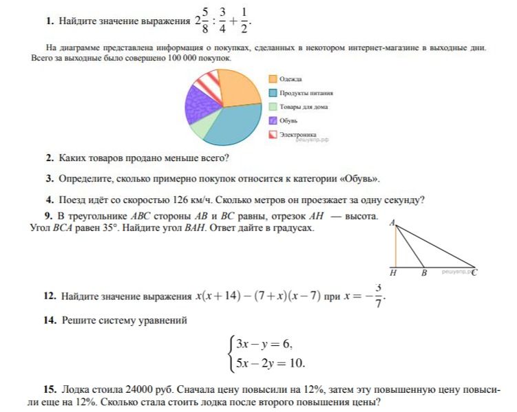 Фото задания: 2. Каких товаров продано меньше всего?