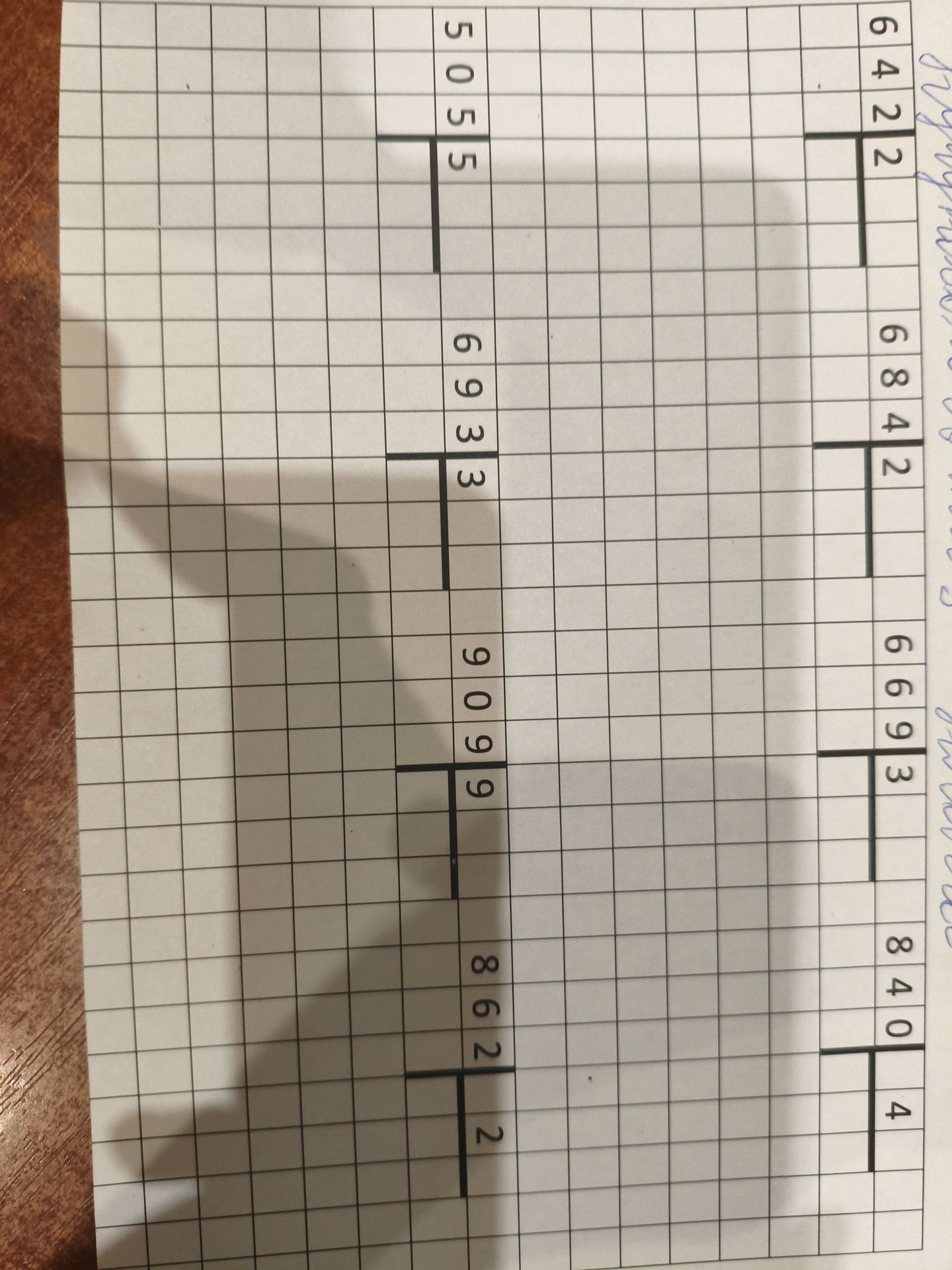 Фото задания: Solve the following number puzzle by filling in the blanks with digits.