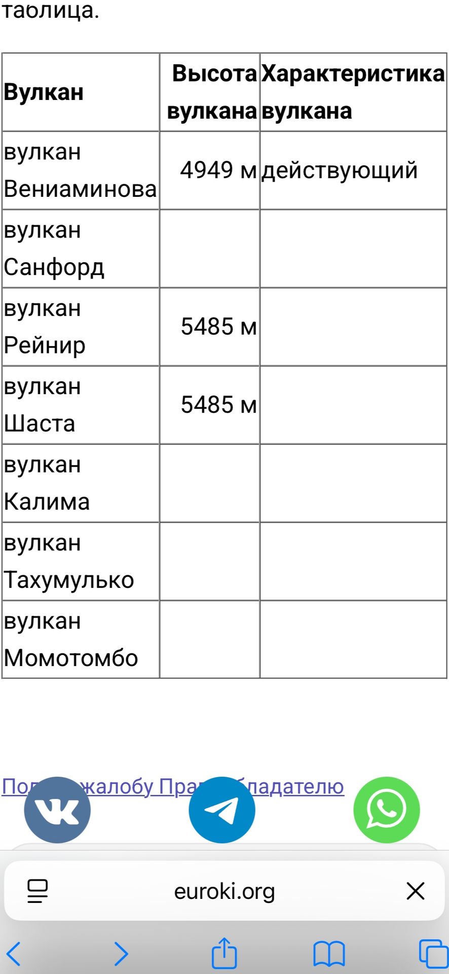 Фото задания: Пожалуйста, опишите таблицу, представив её как часть базы данных. Также, выделите ключевые элементы, которые позволили бы вам…