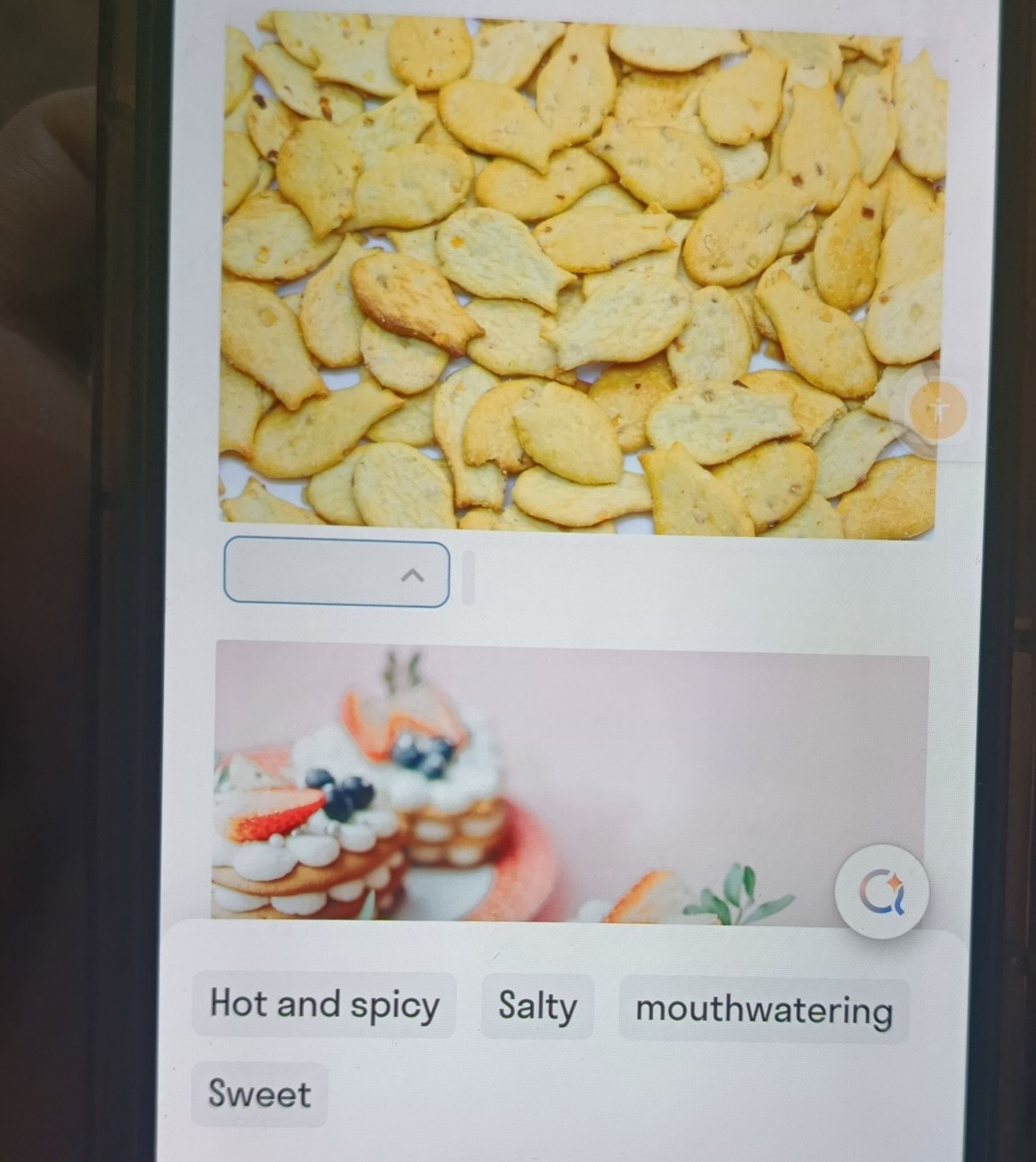Фото задания: What kind of food is shown in the image?