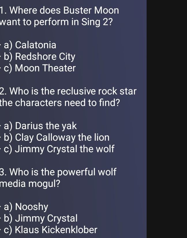 Фото задания: Who is the reclusive rock star the characters need to find?