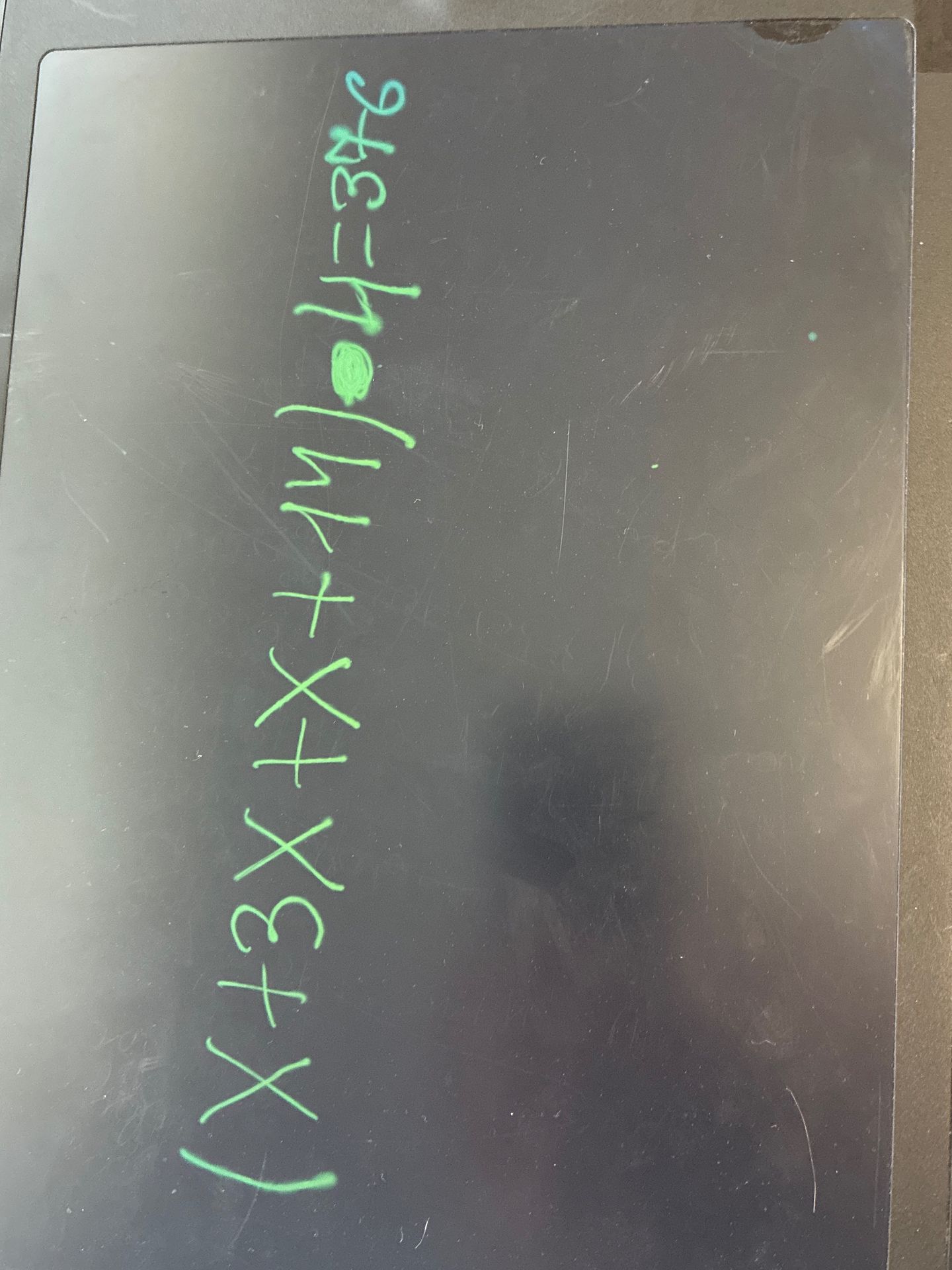 Фото задания: Solve the equation: (x+3x+x+4)=346