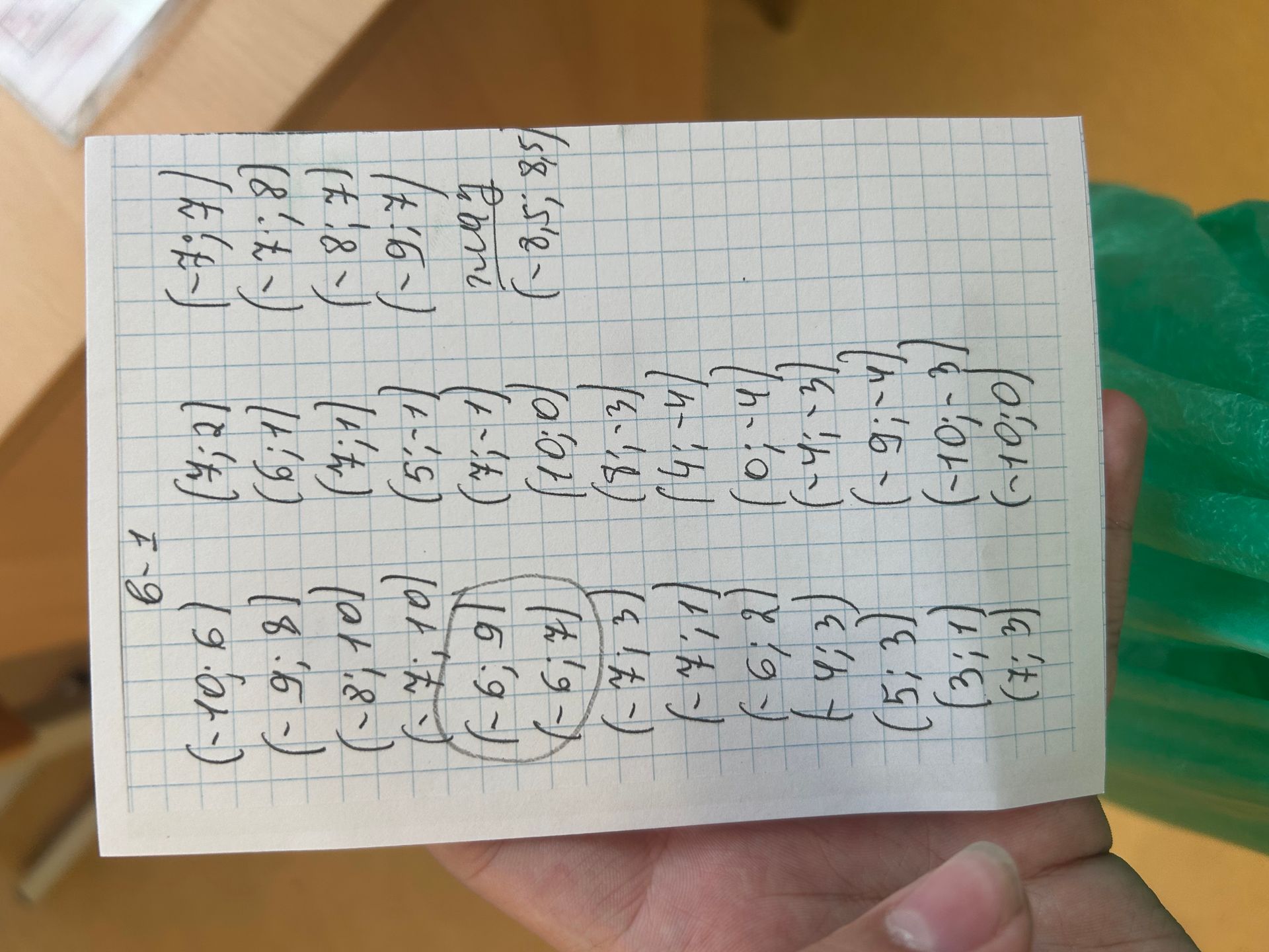 Фото задания: The OCR of the image is: -- OCR Start -- 6-1 (-10.6) (4:2) (-3;7) (-9;8) (6;1) (-7;8) (-8,10) (4:1) (-8,7) (17,10) (5;-1)…