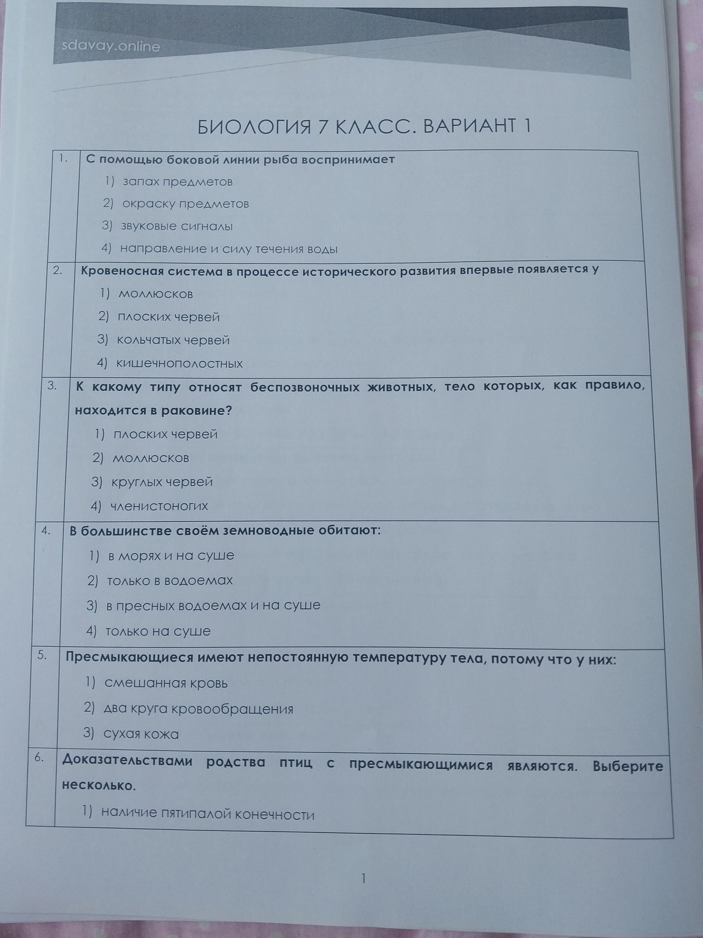 Фото задания: В большинстве своём земноводные обитают: