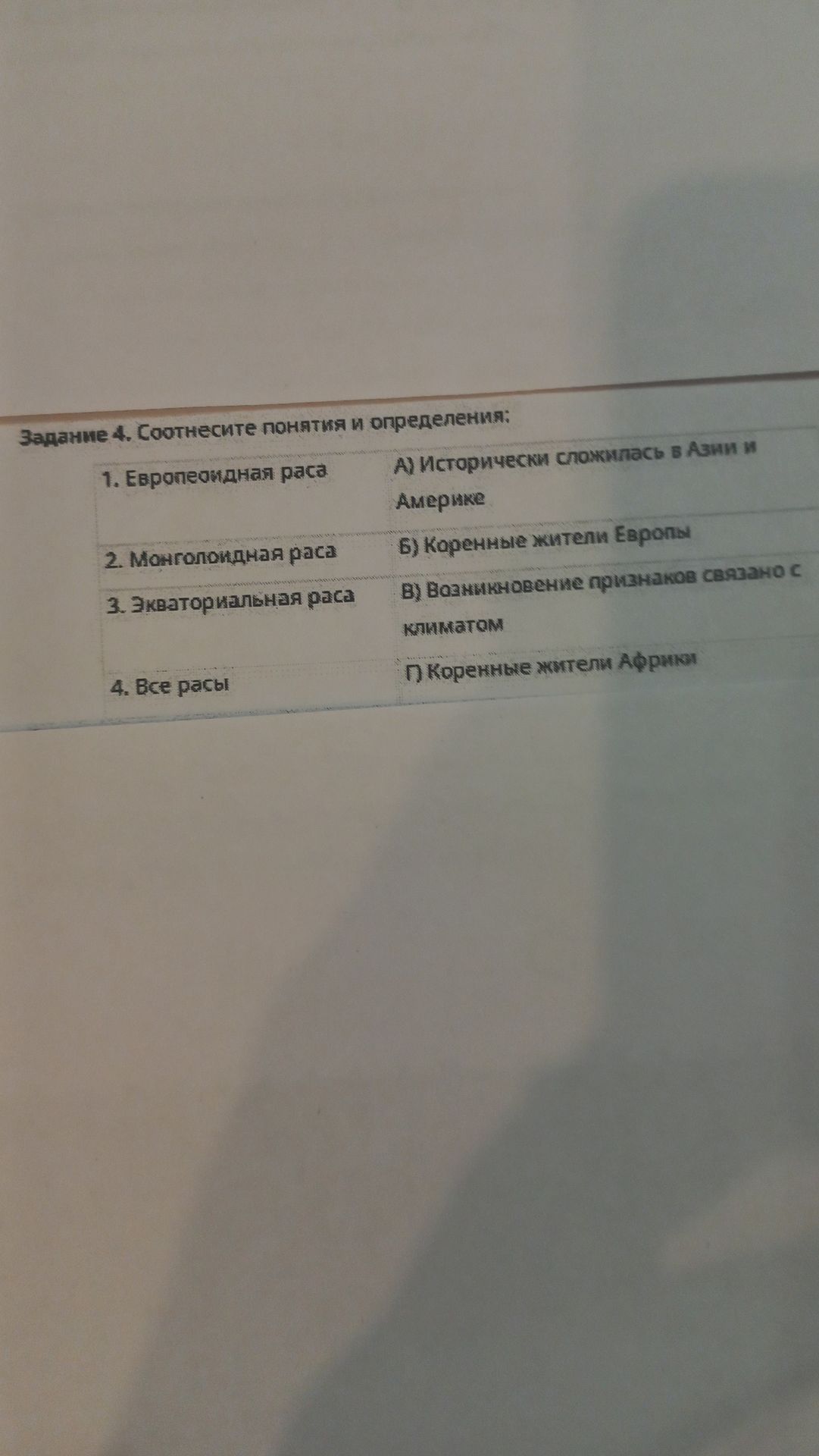 Фото задания: Задание 4. Соотнесите понятия и определения:
