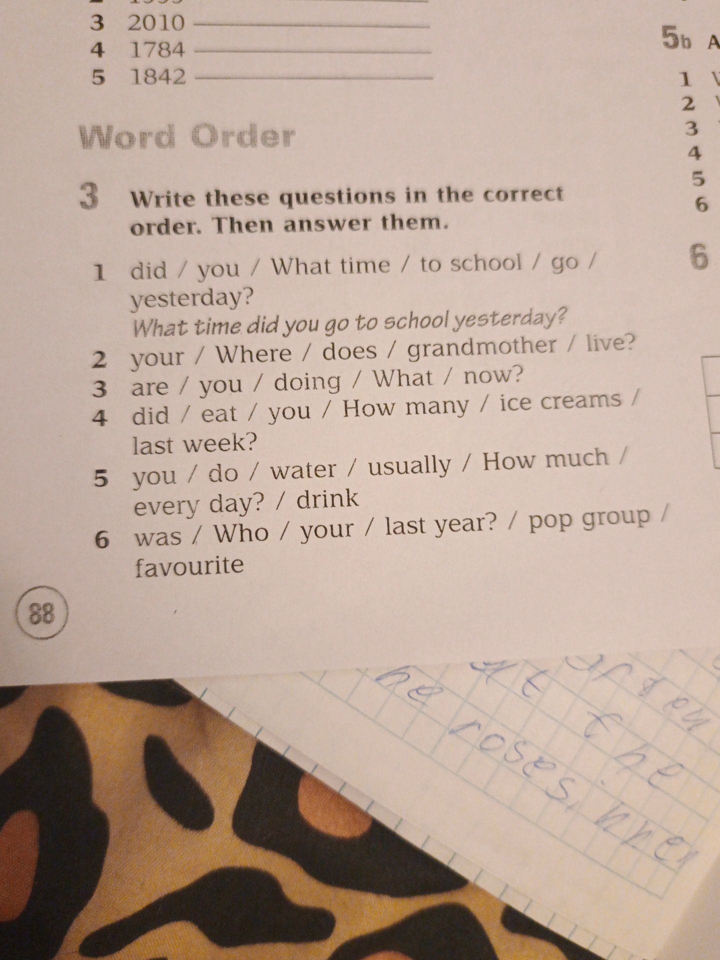 Фото задания: Word Order