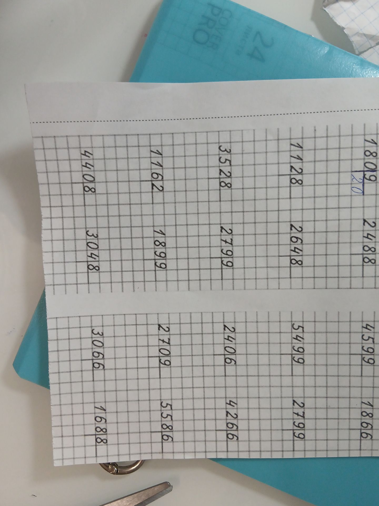 Фото задания: Analyze the provided image and extract all numerical data presented in a structured format.