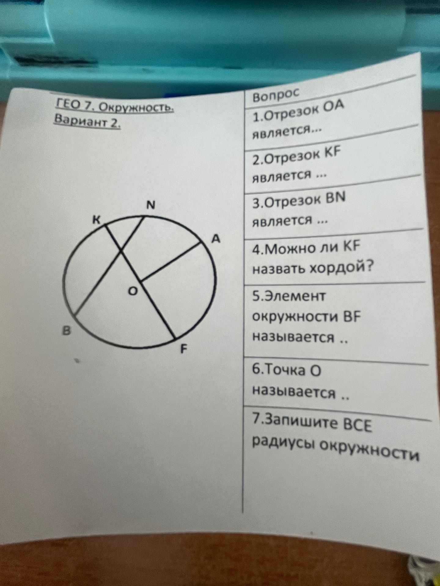 Фото задания: 1. Отрезок ОА является...