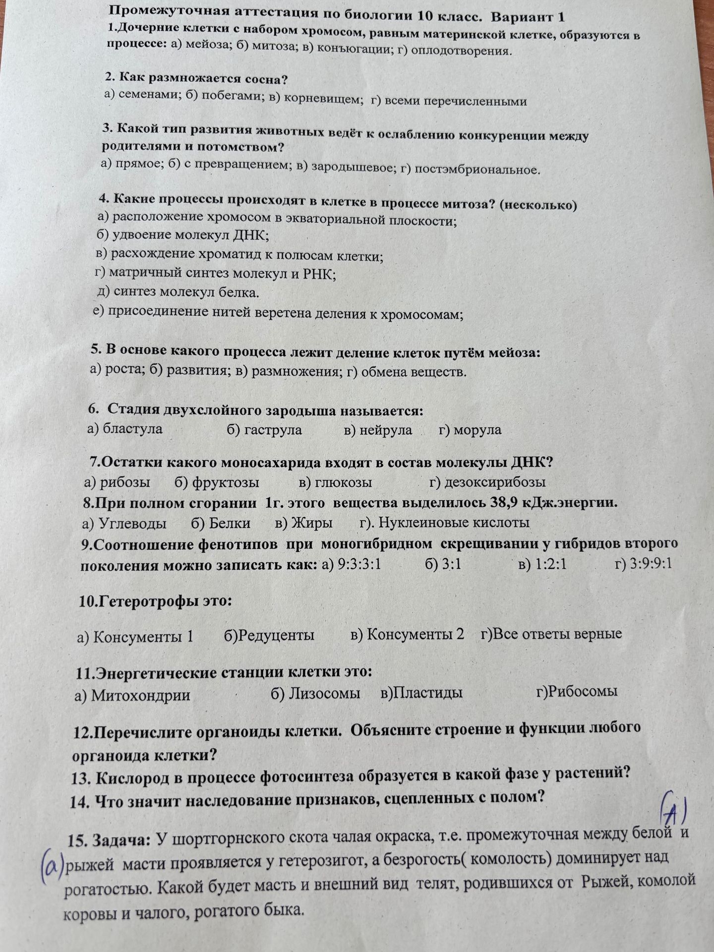 Фото задания: 10. Гетеротрофы это: