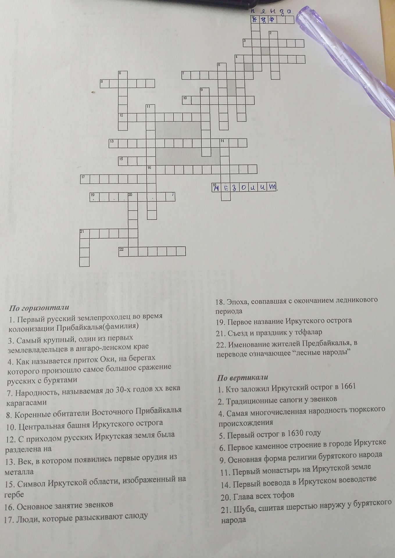 Фото задания: 21. Шуба, сшитая шерстью наружу у бурятского народа