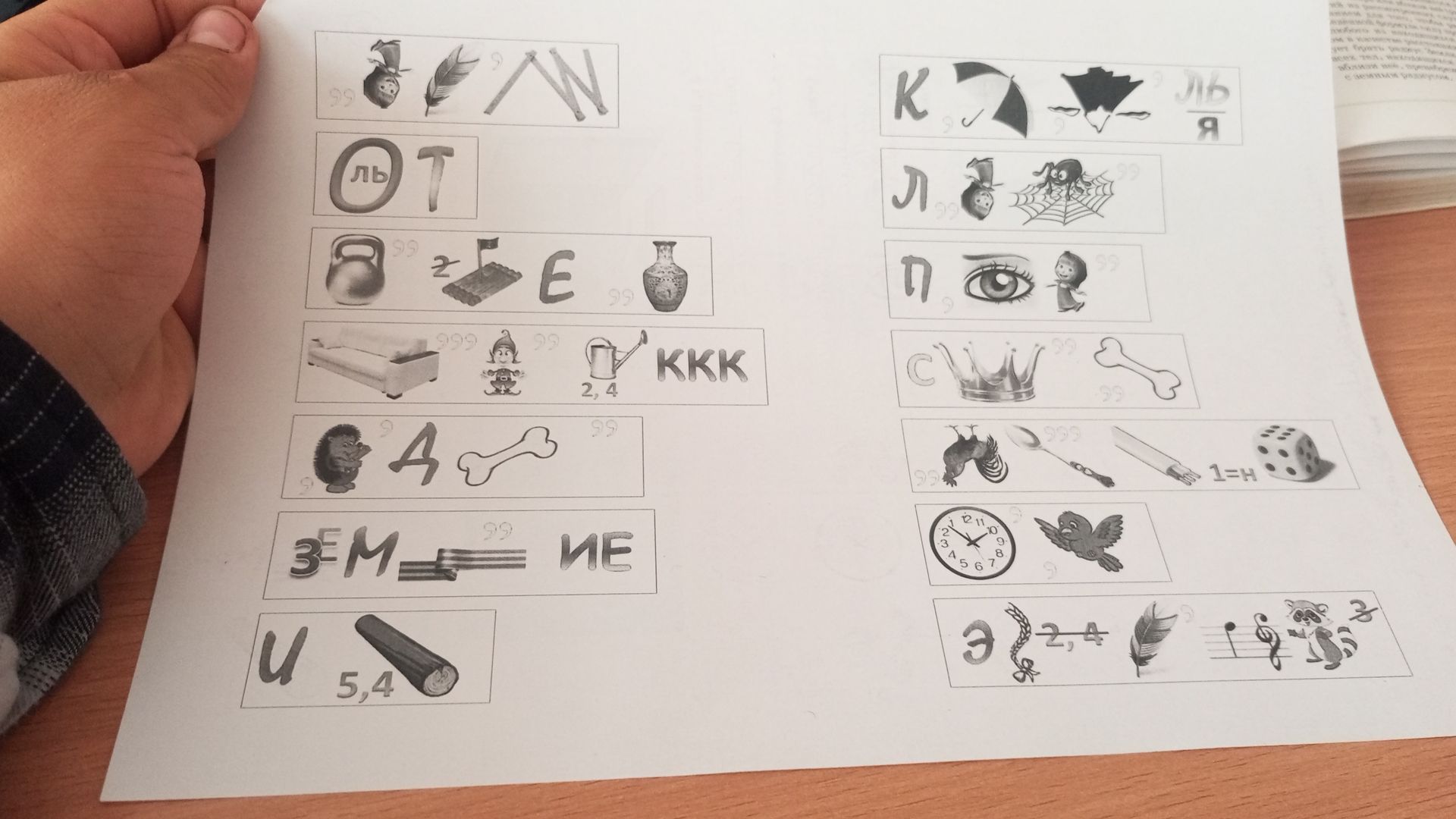 Фото задания: Solve the rebus.