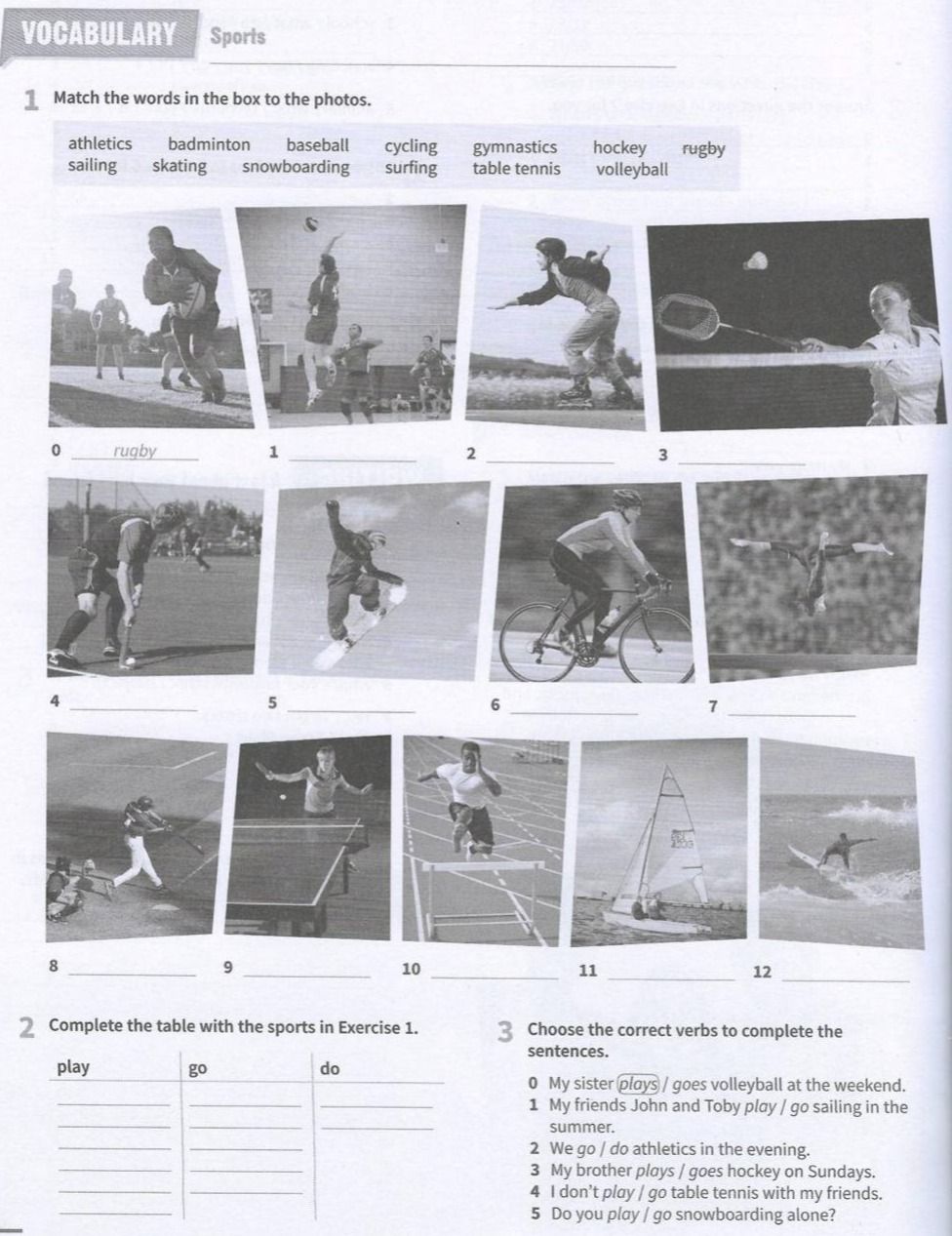 Фото задания: Choose the correct verbs to complete the sentences.