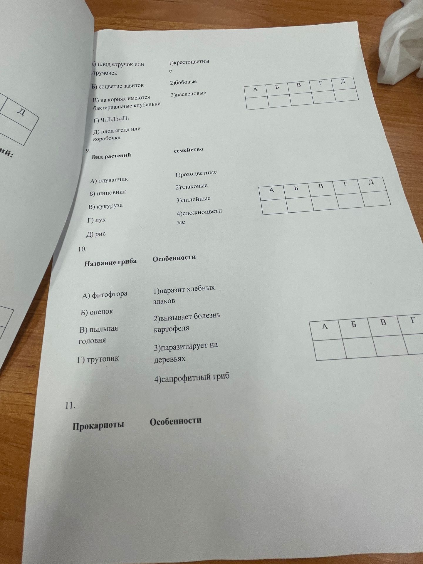 Фото задания: 10. Название гриба