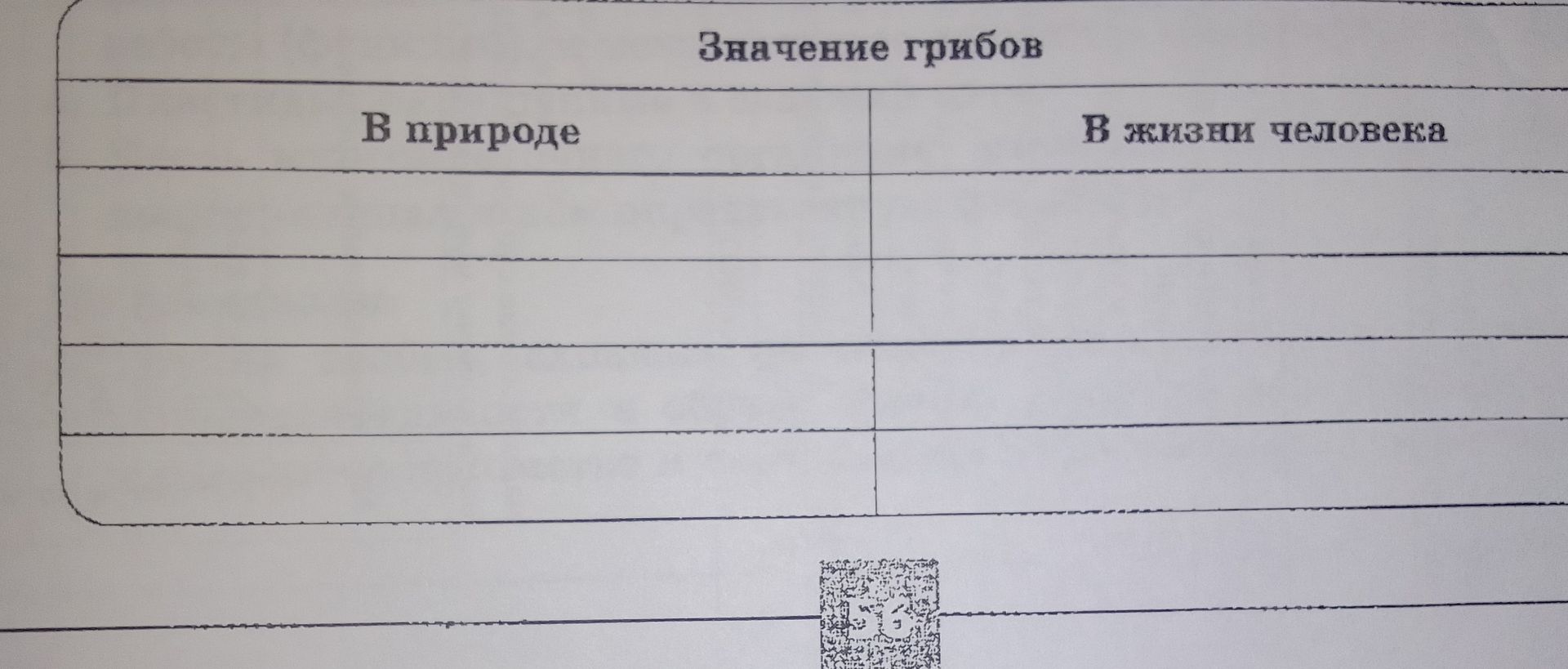 Фото задания: Значение грибов В природе В жизни человека