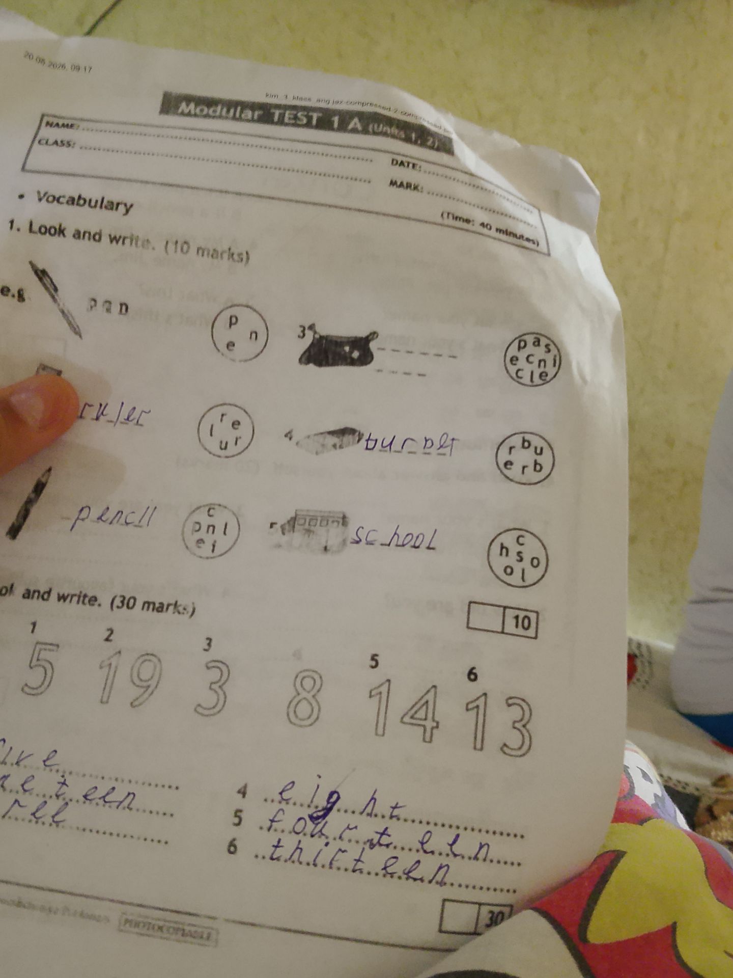 Фото задания: ol and write. (30 marks)