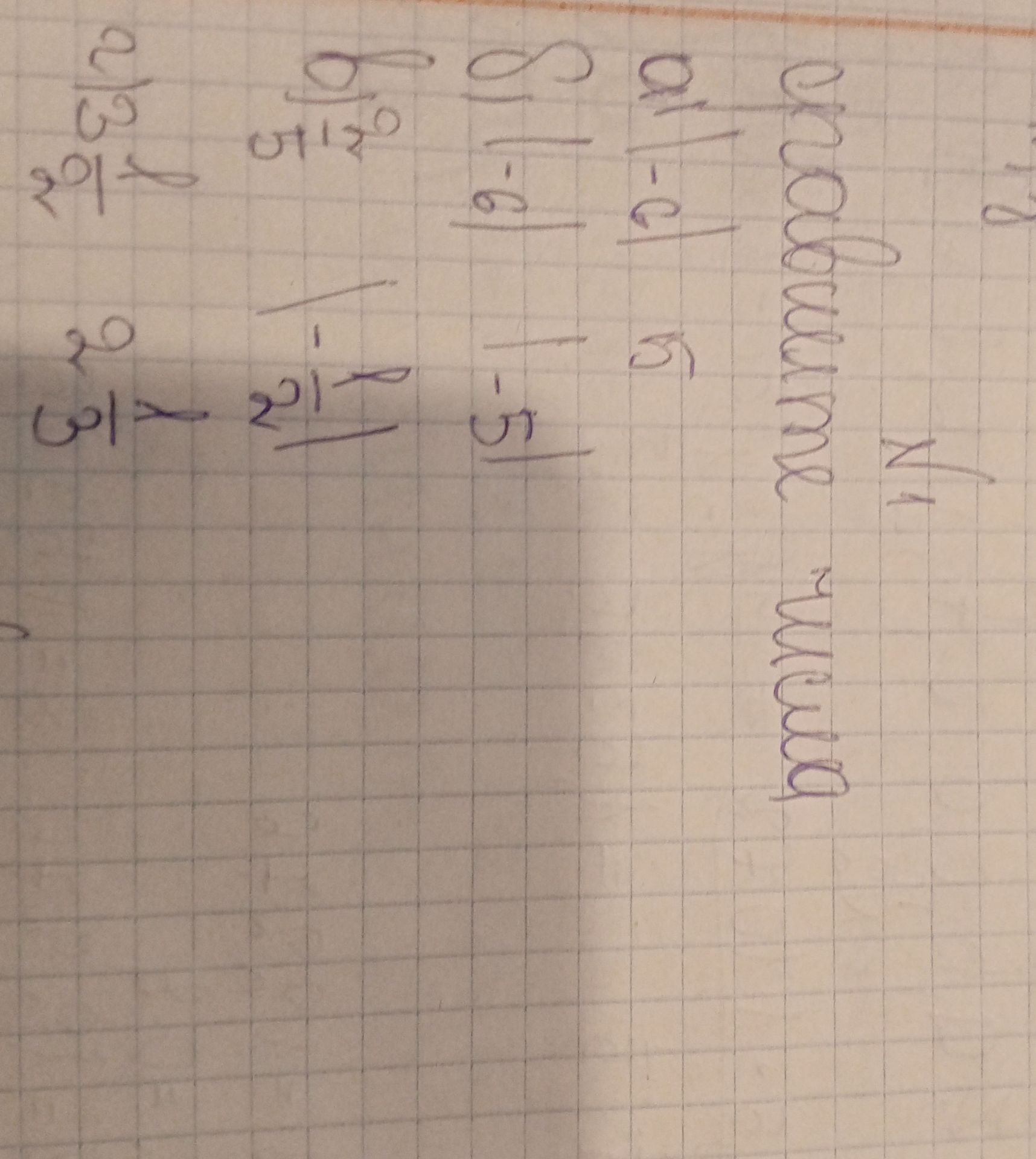 Фото задания: Calculate the following: \(\frac{a-b}{c-d}\)