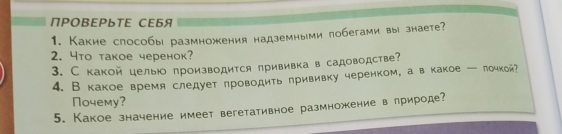 Фото задания: 2. Что такое черенок?