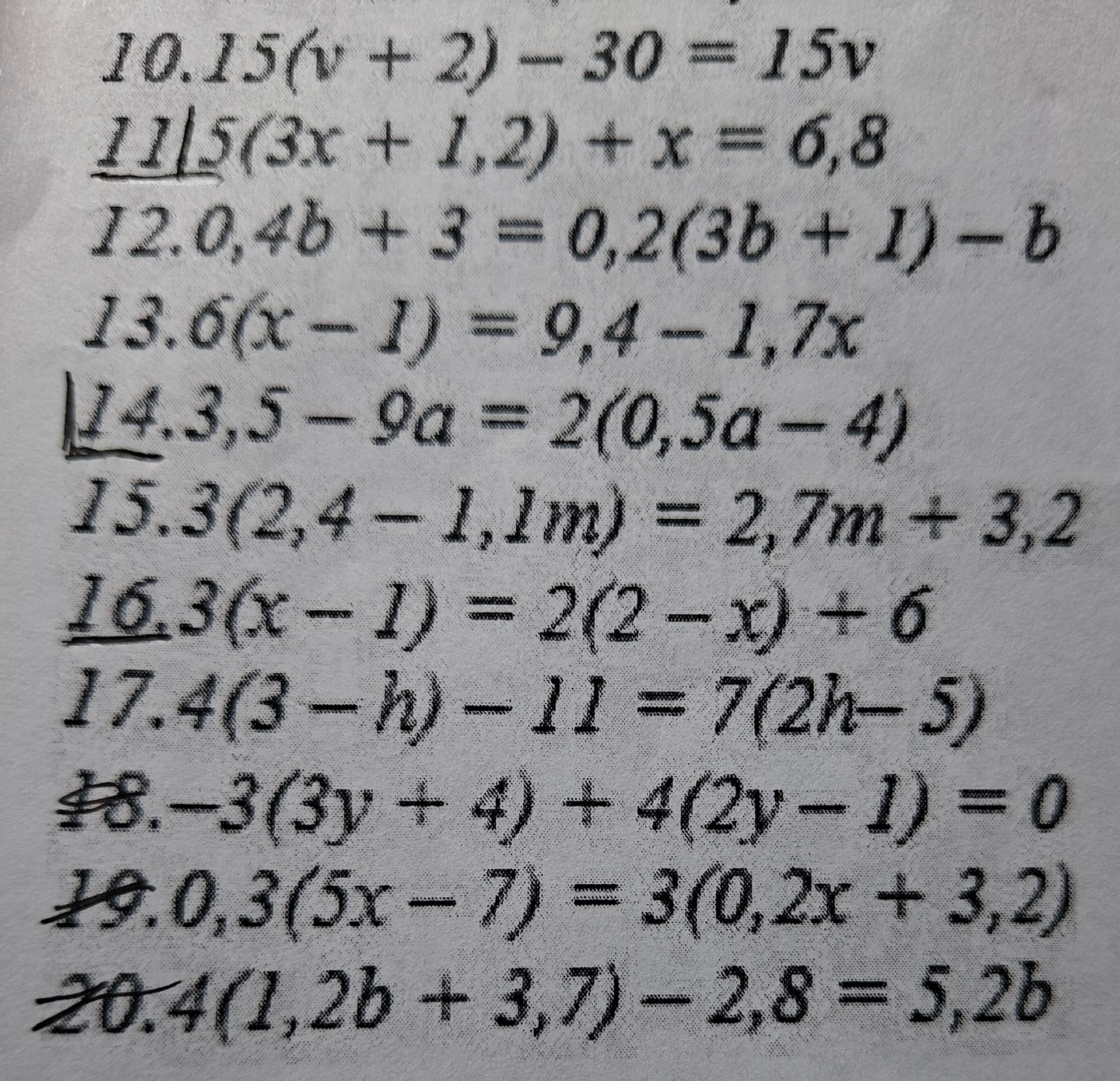 Фото задания: 11/5(3x + 1,2) + x = 6,8