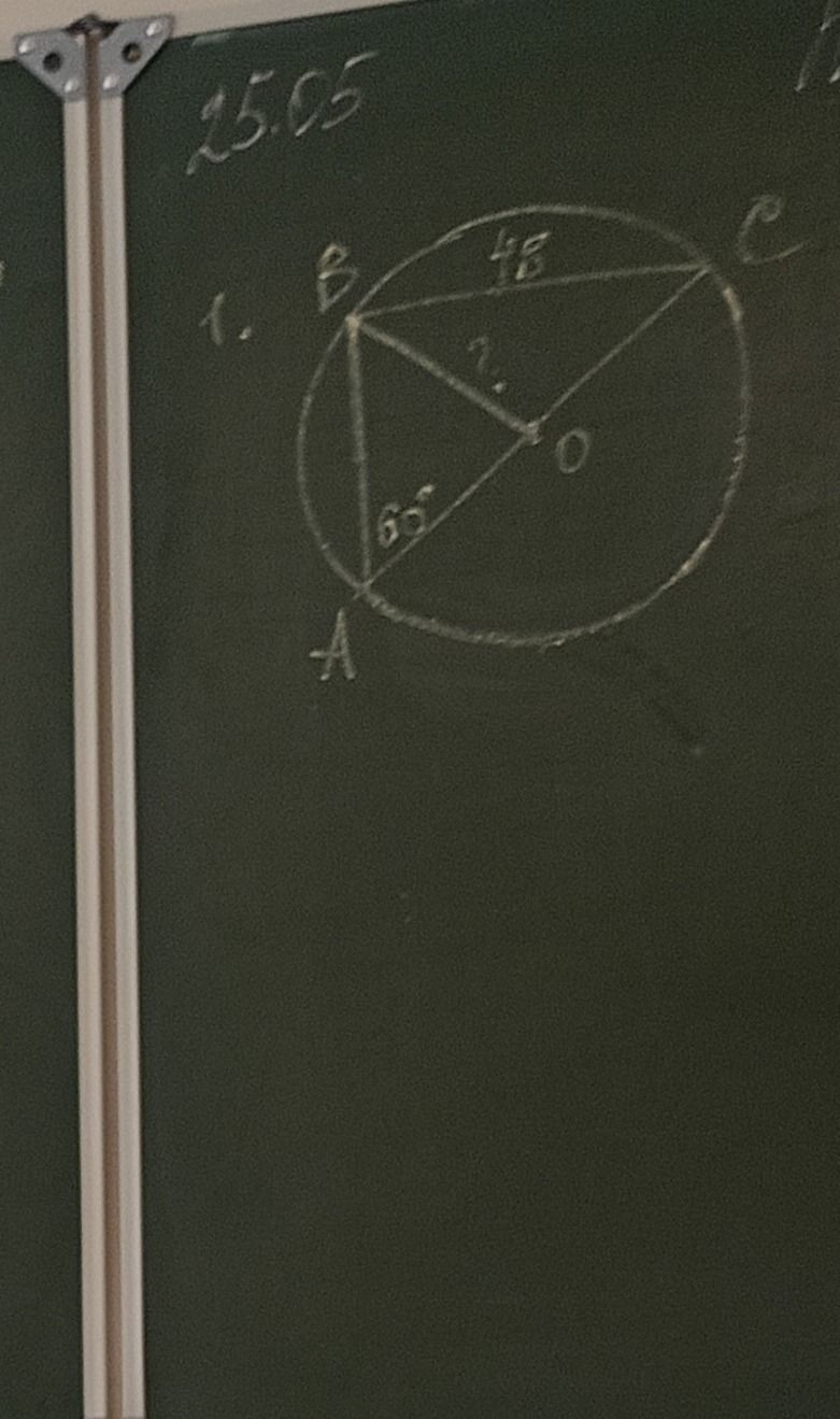 Фото задания: Determine the value of the angle indicated by a question mark.