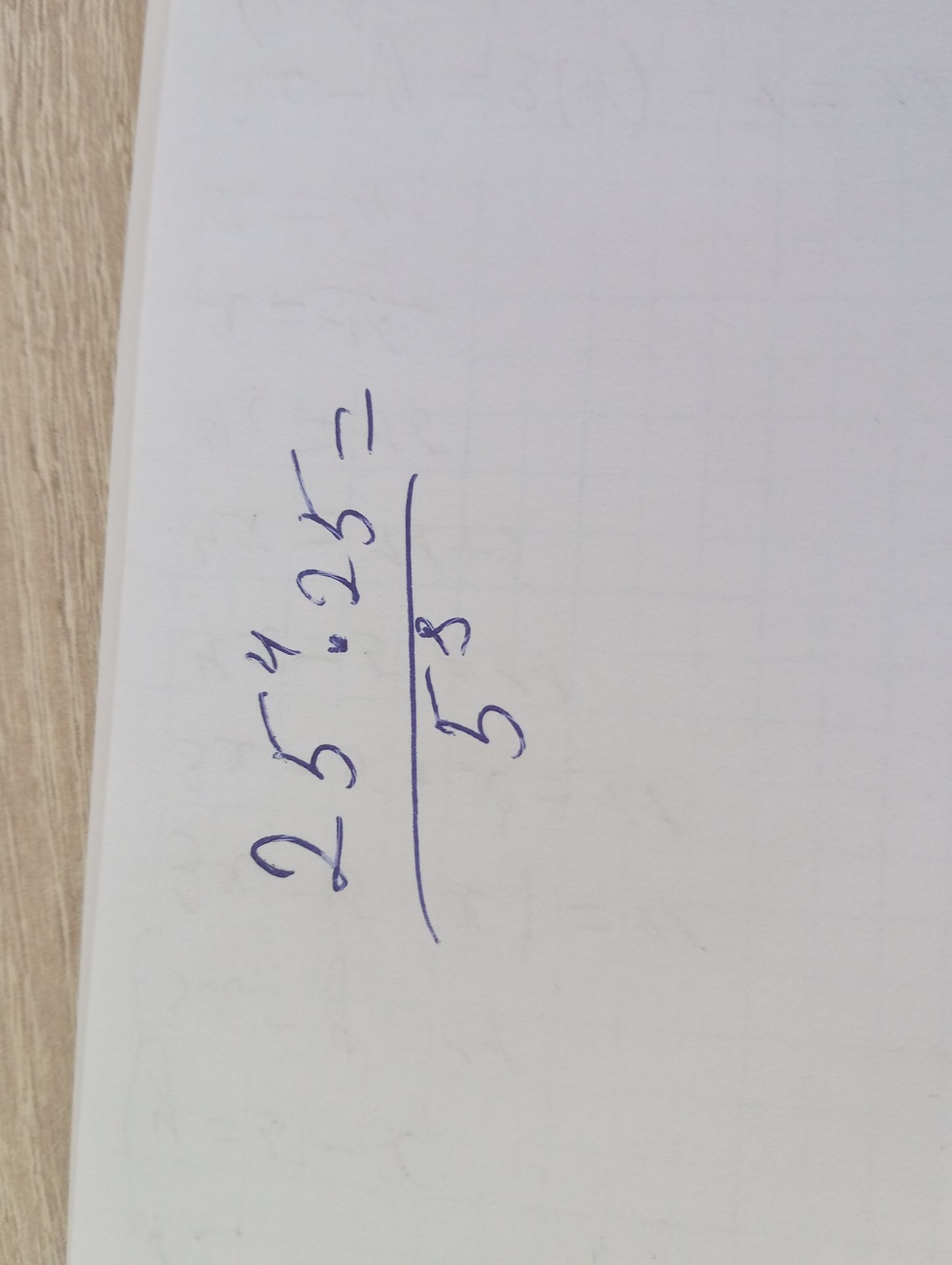 Фото задания: 25^4 : 25^3 / 5^3