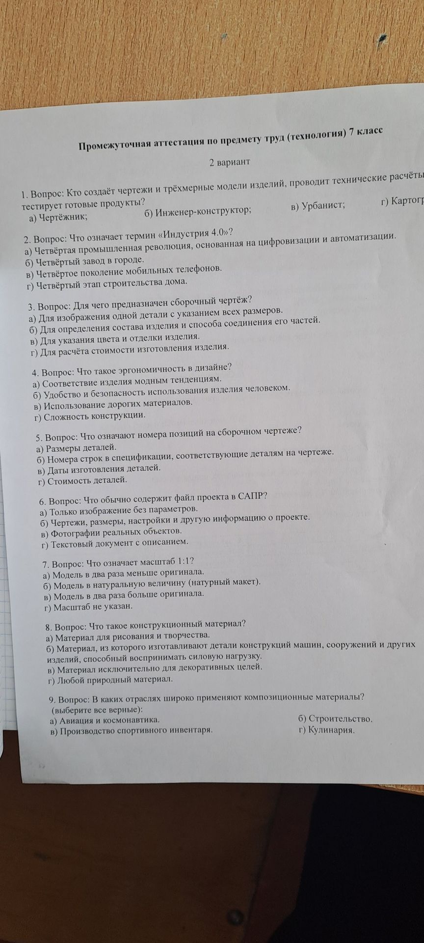 Фото задания: 2. Вопрос: Что означает термин «Индустрия 4.0»?