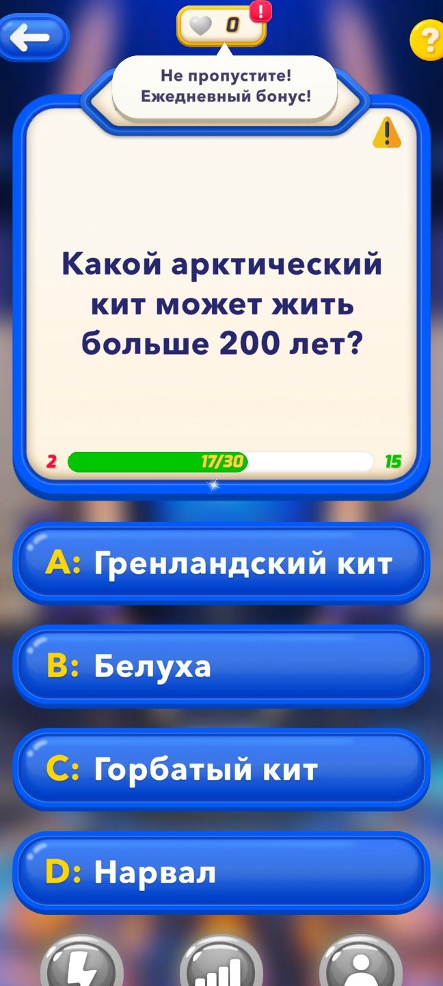 Фото задания: Какой арктический кит может жить больше 200 лет?