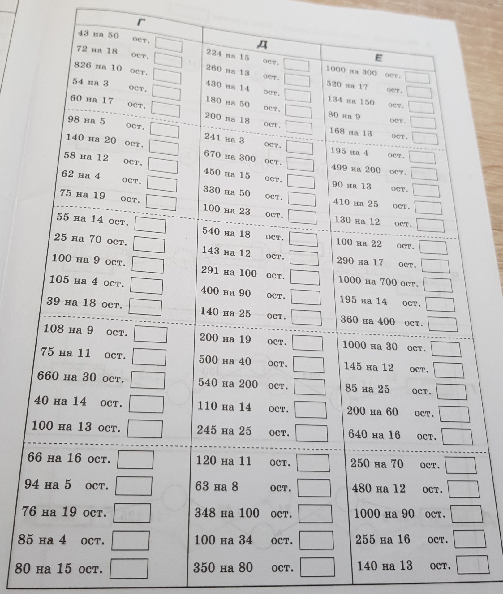 Фото задания: Fill in the blank cells in the table.
