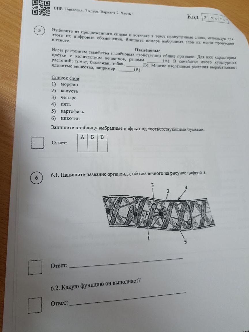 Фото задания: 5. Выберите из предложенного списка и вставьте в текст пропущенные слова, используя для этого их цифровые обозначения.…
