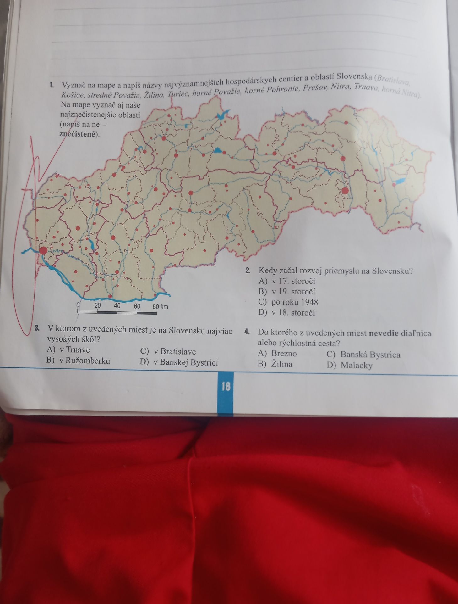 Фото задания: 2. Kedy začal rozvoj priemyslu na Slovensku?