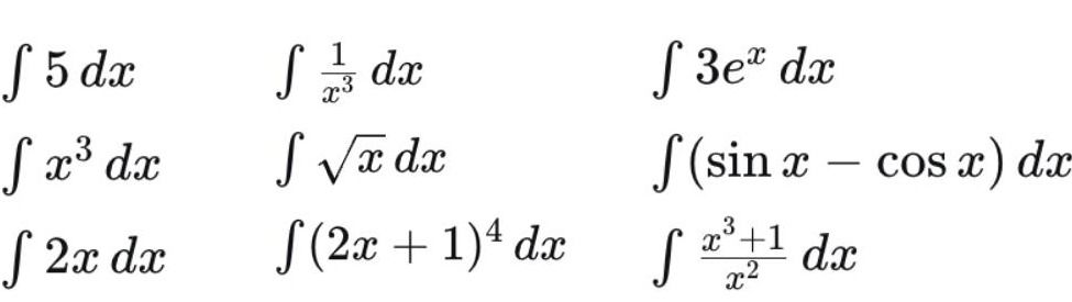 Фото задания: ∫ 1/x³ dx