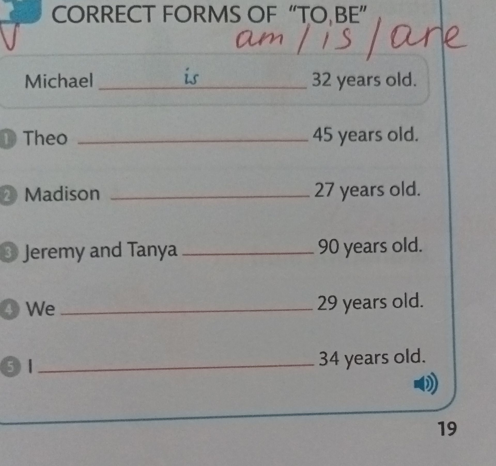 Фото задания: Fill in the gaps with the correct forms of "TO BE".