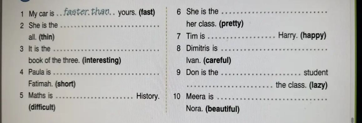 Фото задания: 10 Meera is Nora. (beautiful)