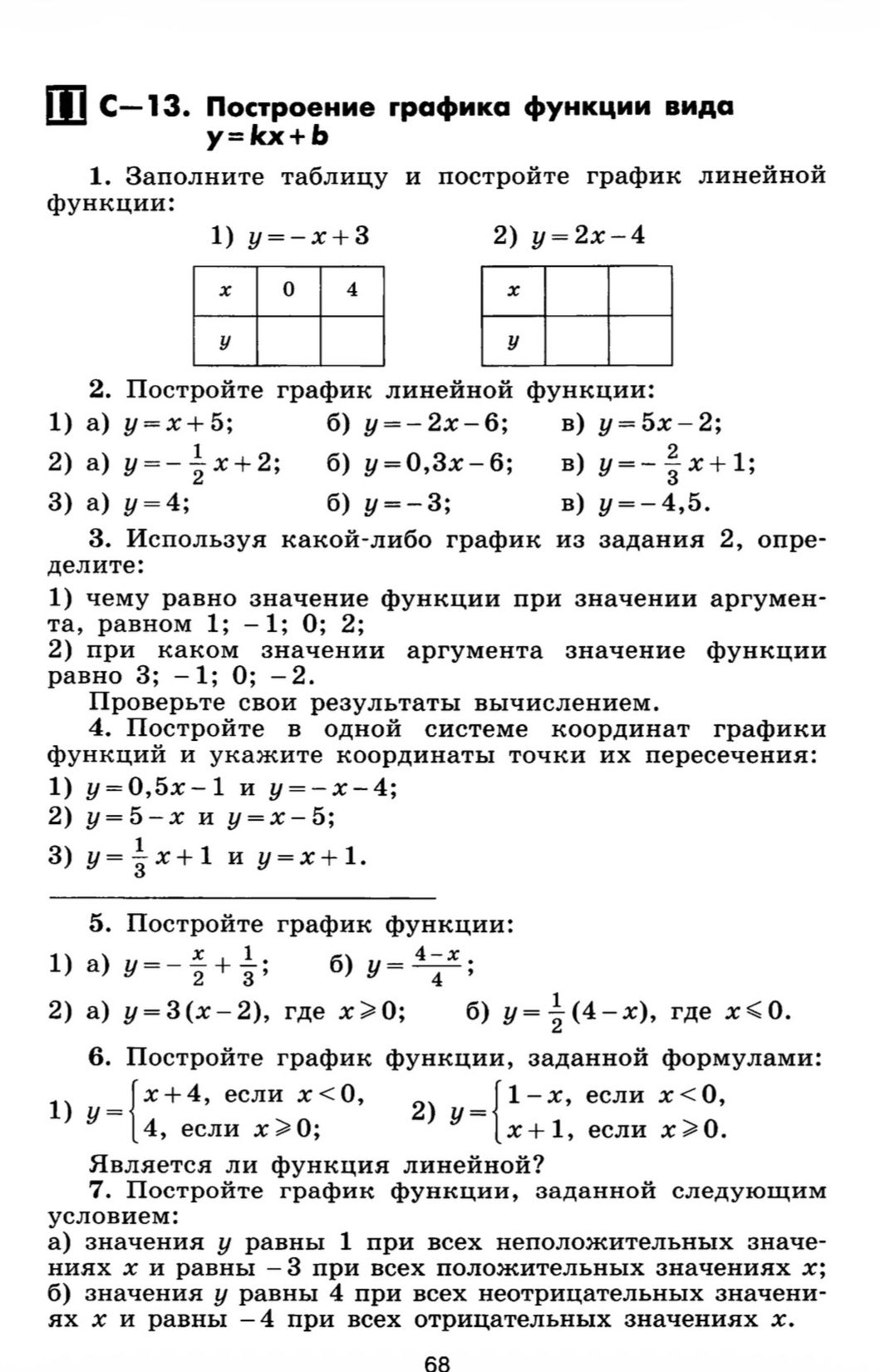 Фото задания: Является ли функция линейной?