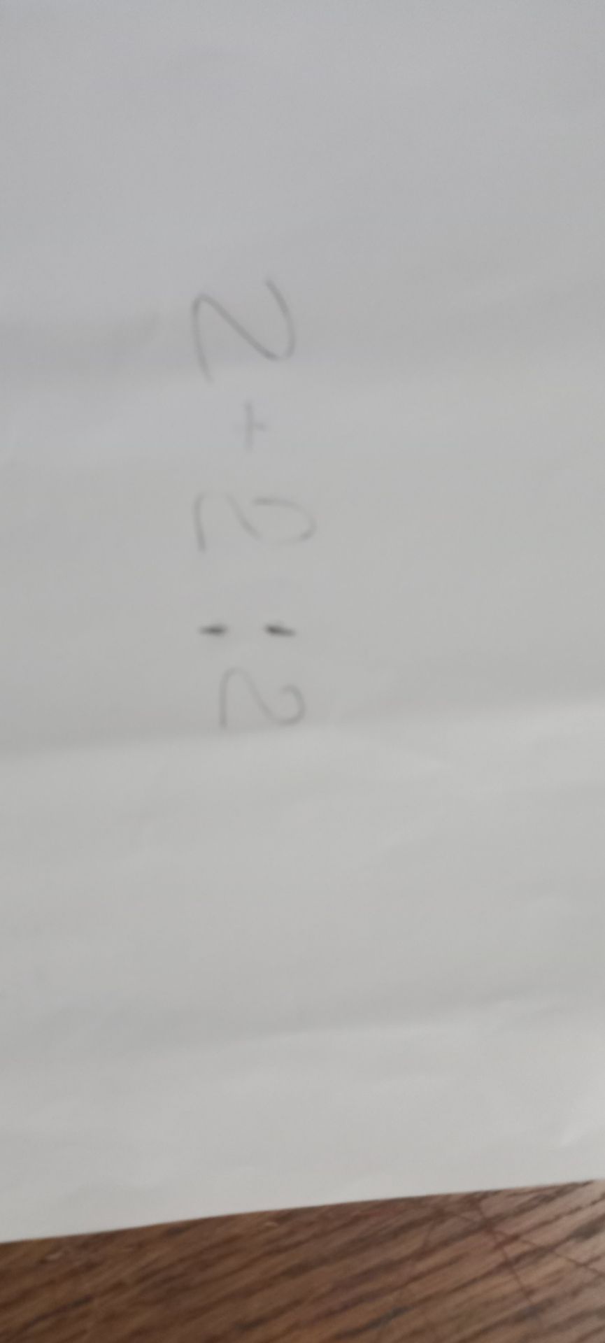 Фото задания: 2+2:2