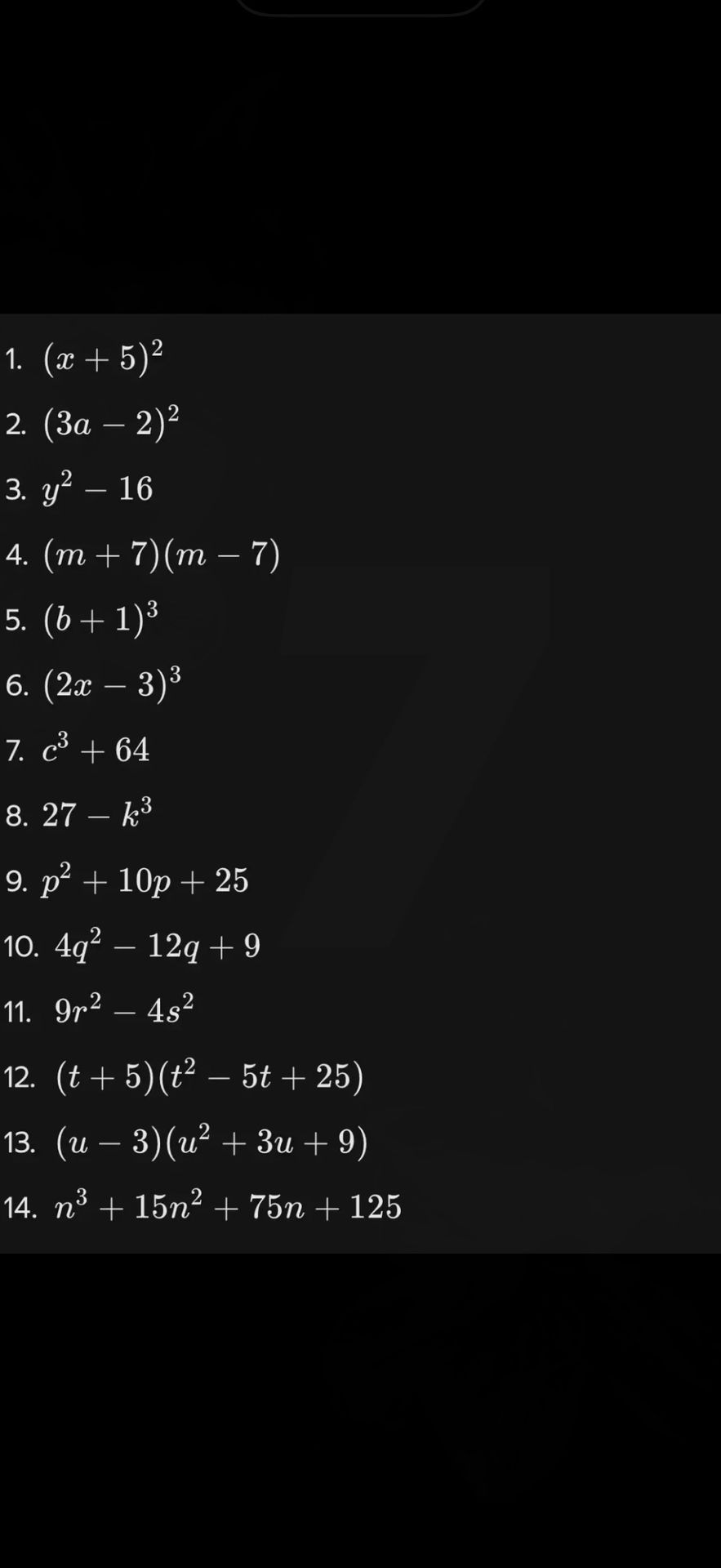 Фото задания: 10. 4q^2 - 12q + 9
