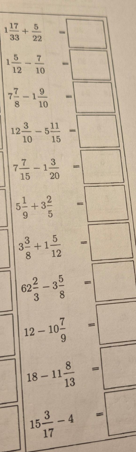 Фото задания: \( 5 \frac{1}{9} + 3 \frac{2}{5} \)
