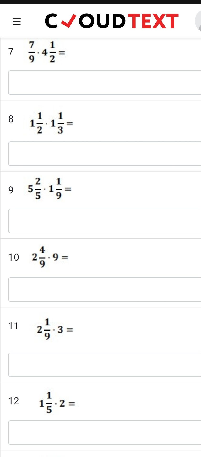 Фото задания: 7 \(\frac{7}{9}\) \(\cdot\) 4 \(\frac{1}{2}\) =