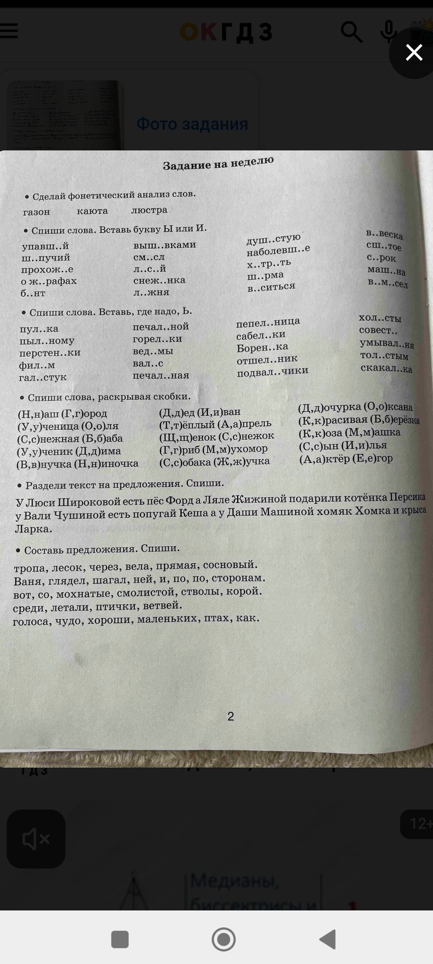 Фото задания: Спиши слова. Вставь букву Ы или И: упавш..й, ш..пучий, прохож..е, о ж..рафах, б..нт; выш..вками, см..сл, л..с..й,…