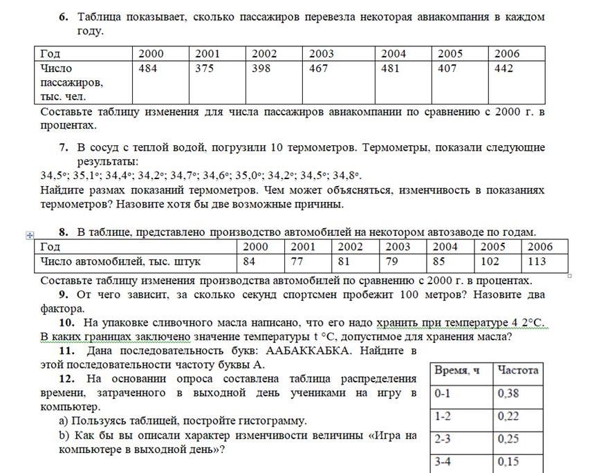 Фото задания: 10. На упаковке сливочного масла написано, что его надо хранить при температуре 4 ± 2 °C. В каких границах заключено значение…