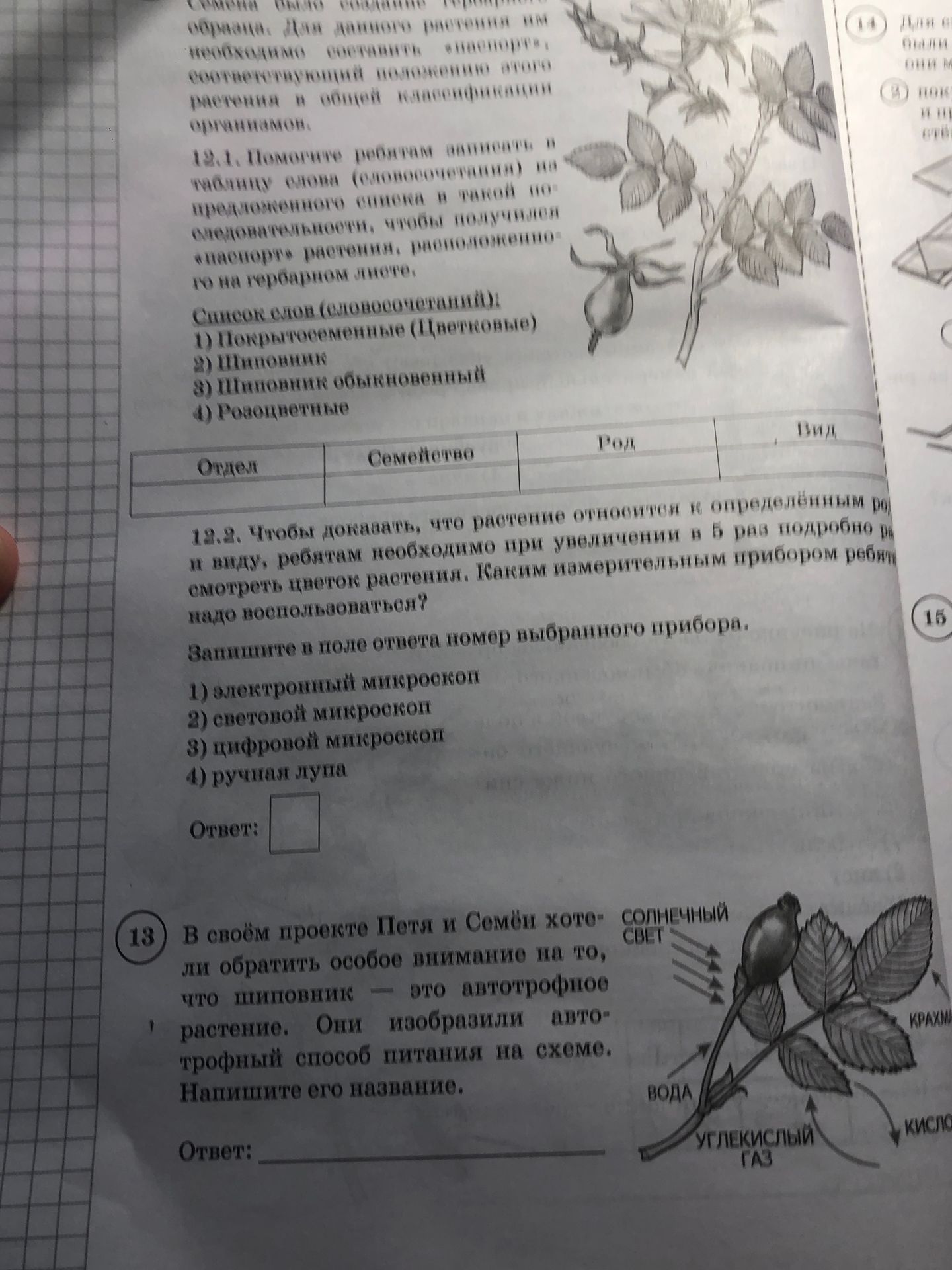 Фото задания: 18.1. Помогите ребятам записать в таблицу слова (словосочетания) из предложенного списка в такой последовательности, чтобы…