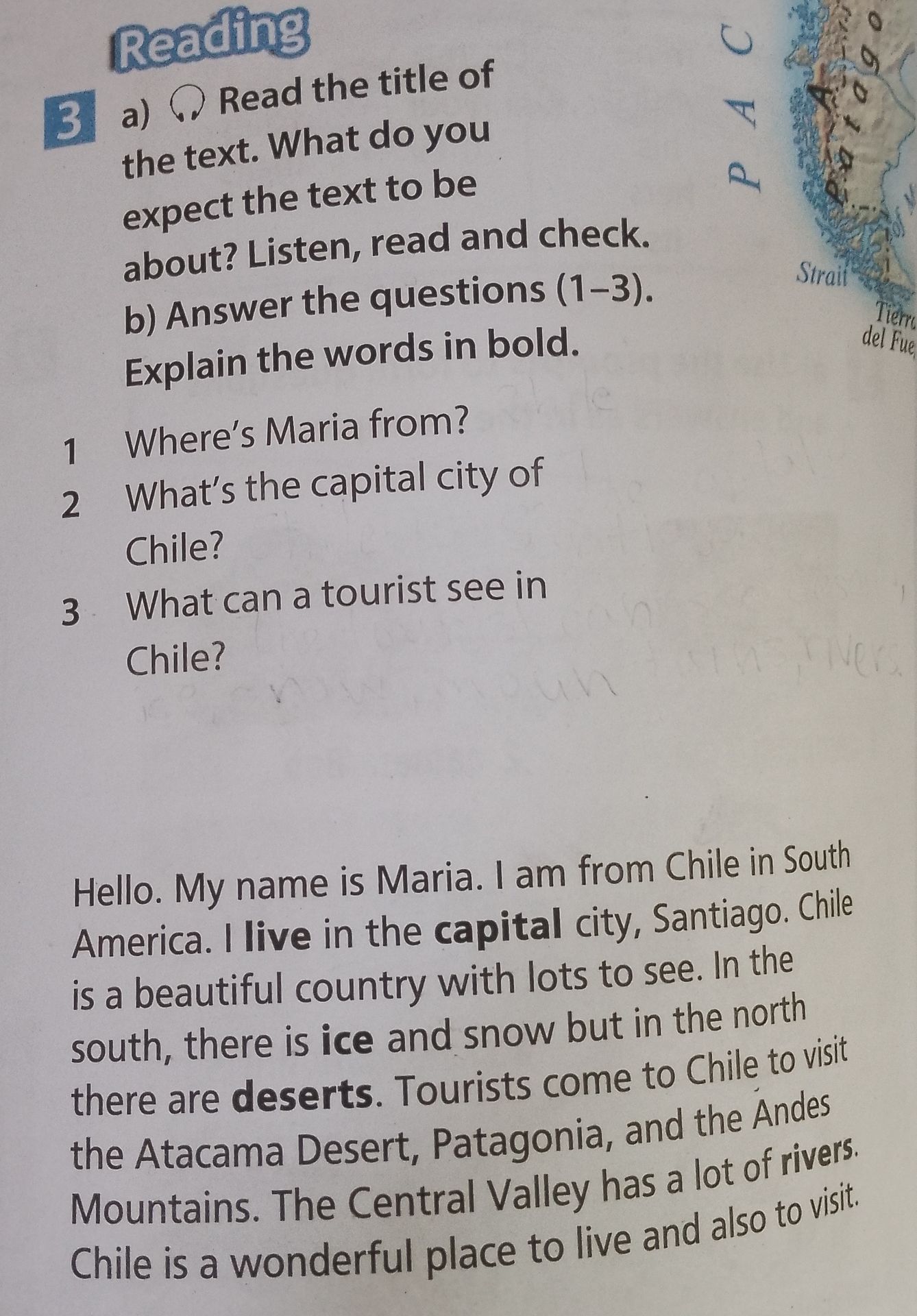 Фото задания: 3a) Read the title of the text. What do you expect the text to be about? Listen, read and check. 3b) Answer the questions…