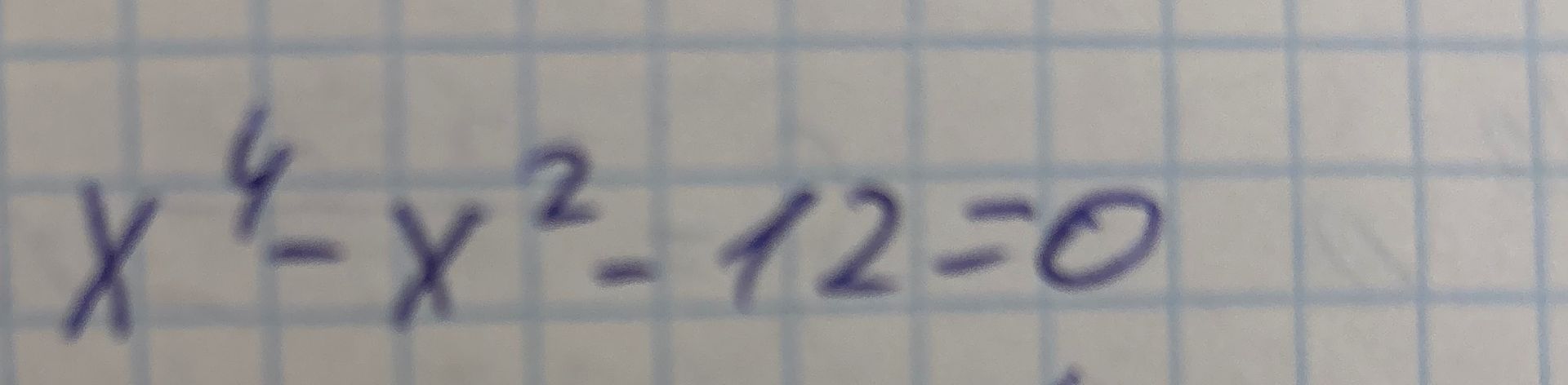 Фото задания: y⁴ = y² − 72 = 0